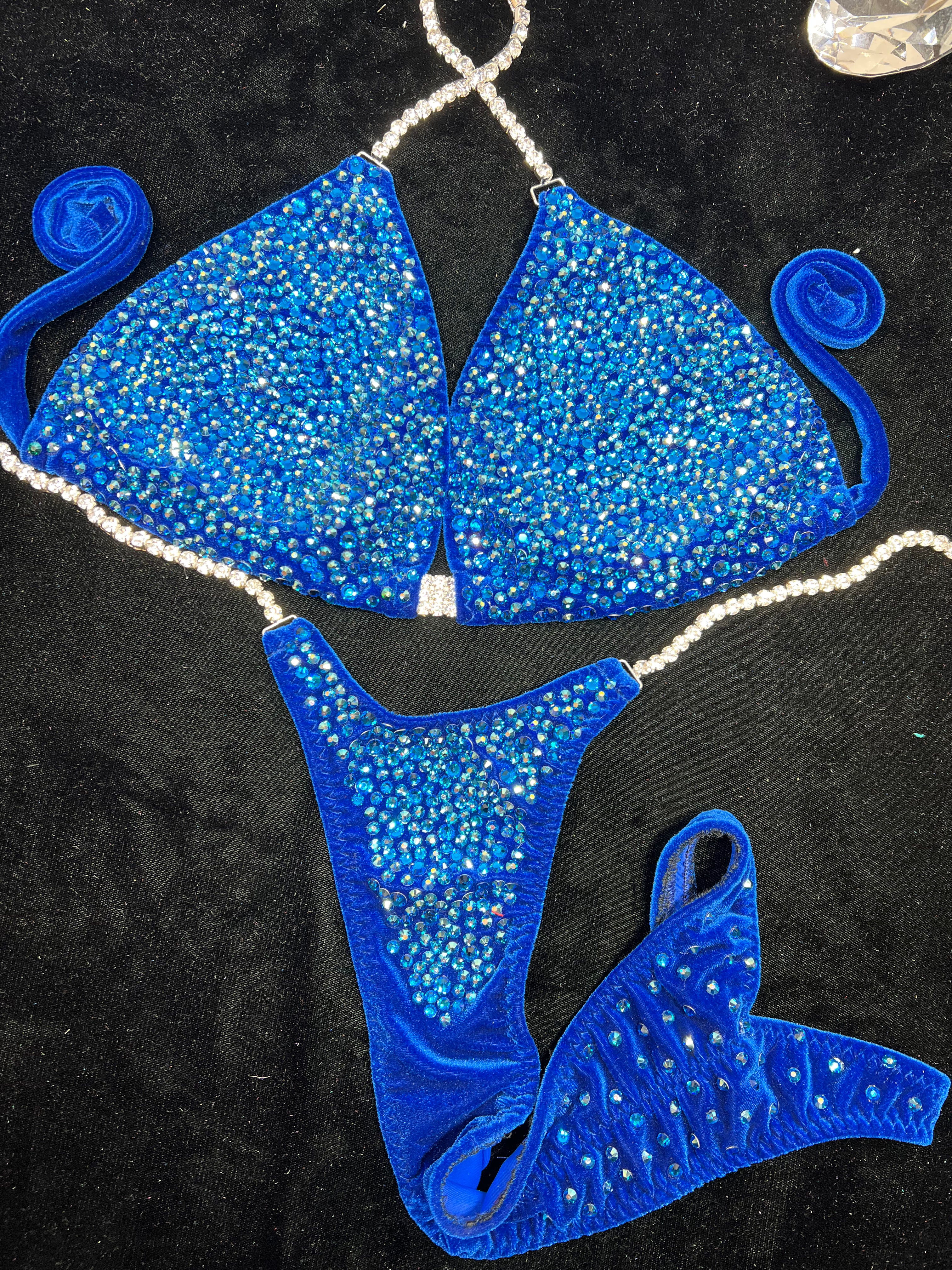 Royal Blue Velvet Dress - Elegant Evening Gown for Prom, Wedding & Special Occasions | Ultimate Glam Style