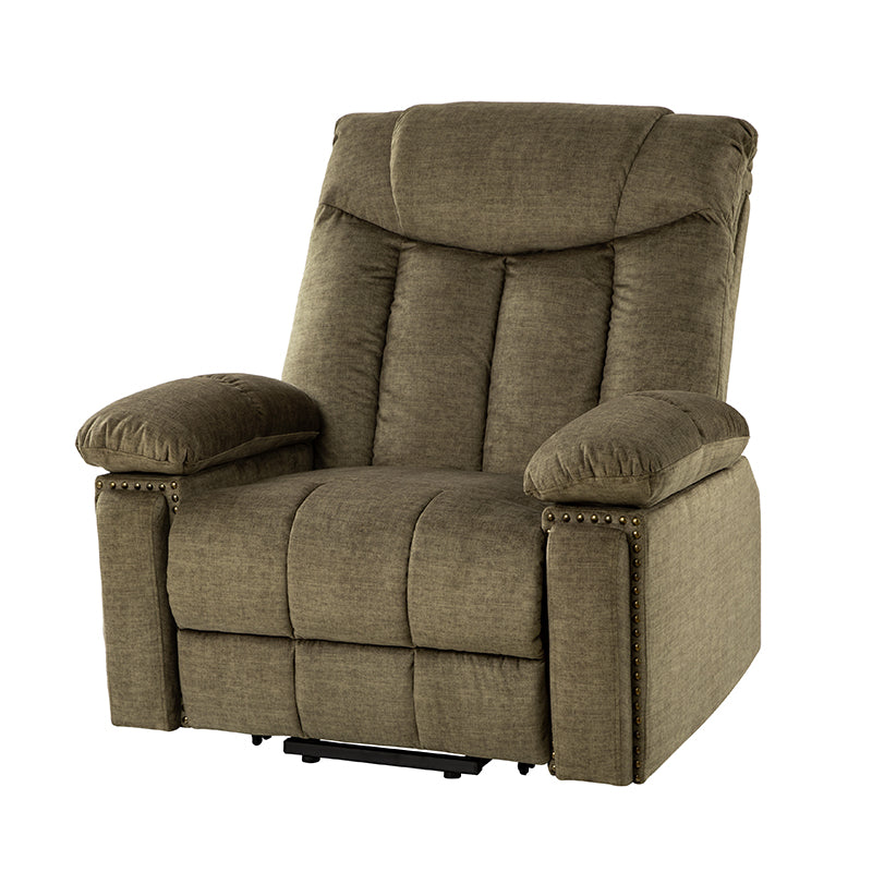 LuxComfort Power Lift Recliner Chair for Elderly - Heavy Duty Electric Reclining Sofa with Massage & Heat - Perfect for Living Room, Home Theater & Mobility Assistance