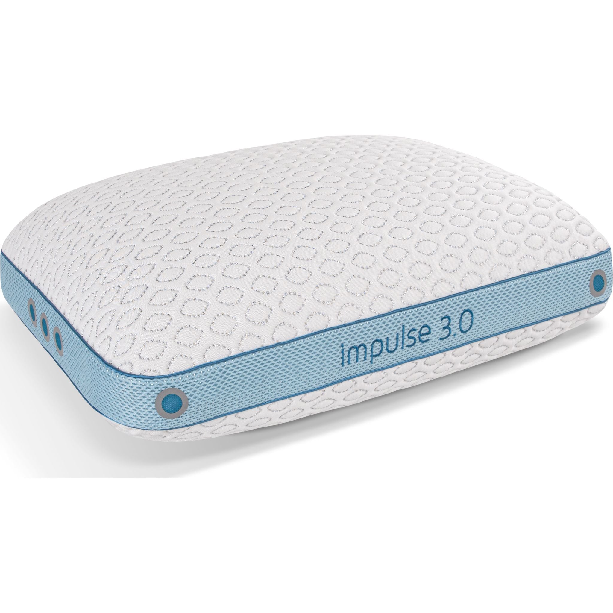 Bedgear Impulse Pillow - Cooling Memory Foam Pillow for Side, Back & Stomach Sleepers - Breathable & Supportive for Hot Sleepers - Perfect for Home, Travel & Guest Rooms