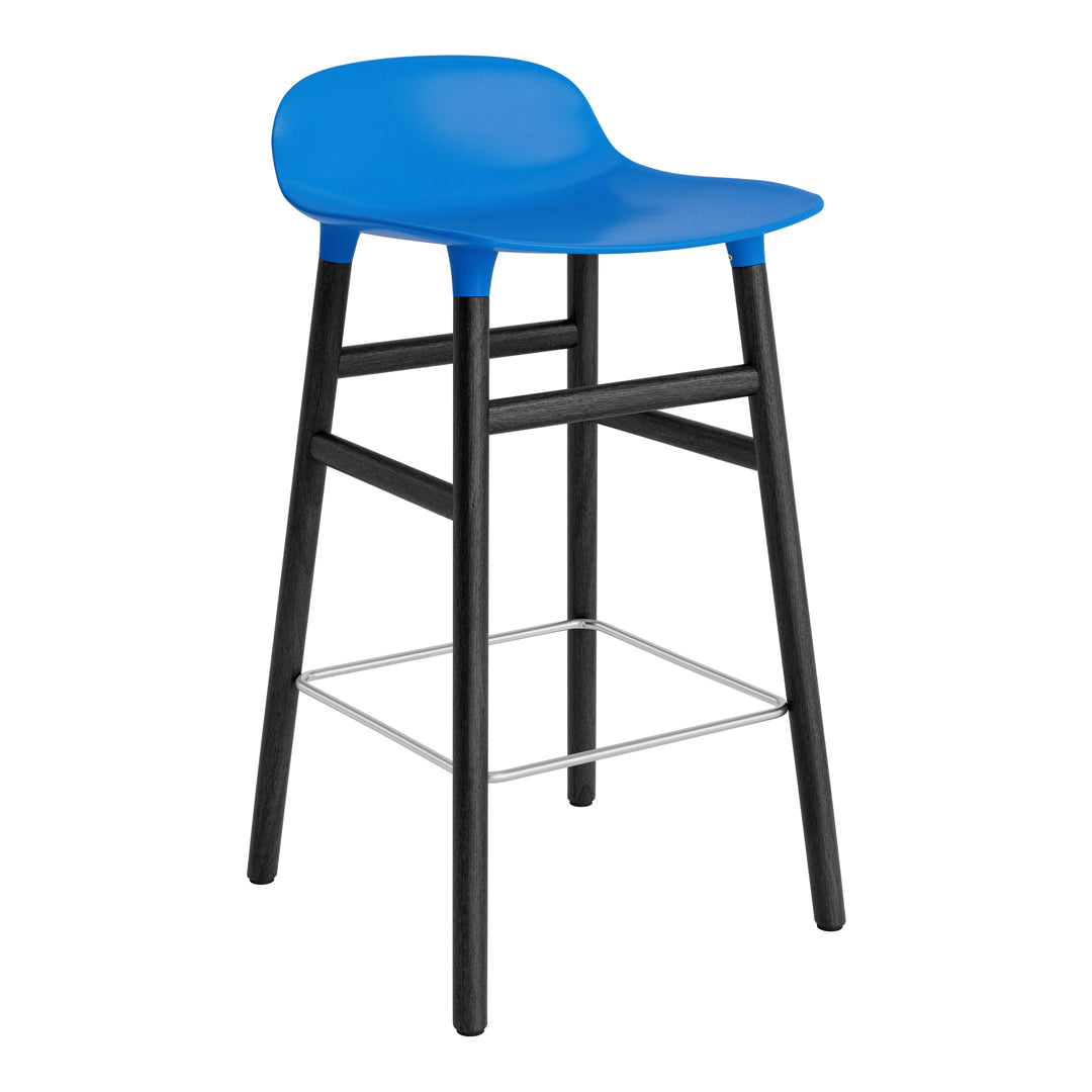 Modern Wooden Counter Stool with Sturdy Wood Legs - Perfect for Kitchen Islands, Breakfast Bars & Home Decor