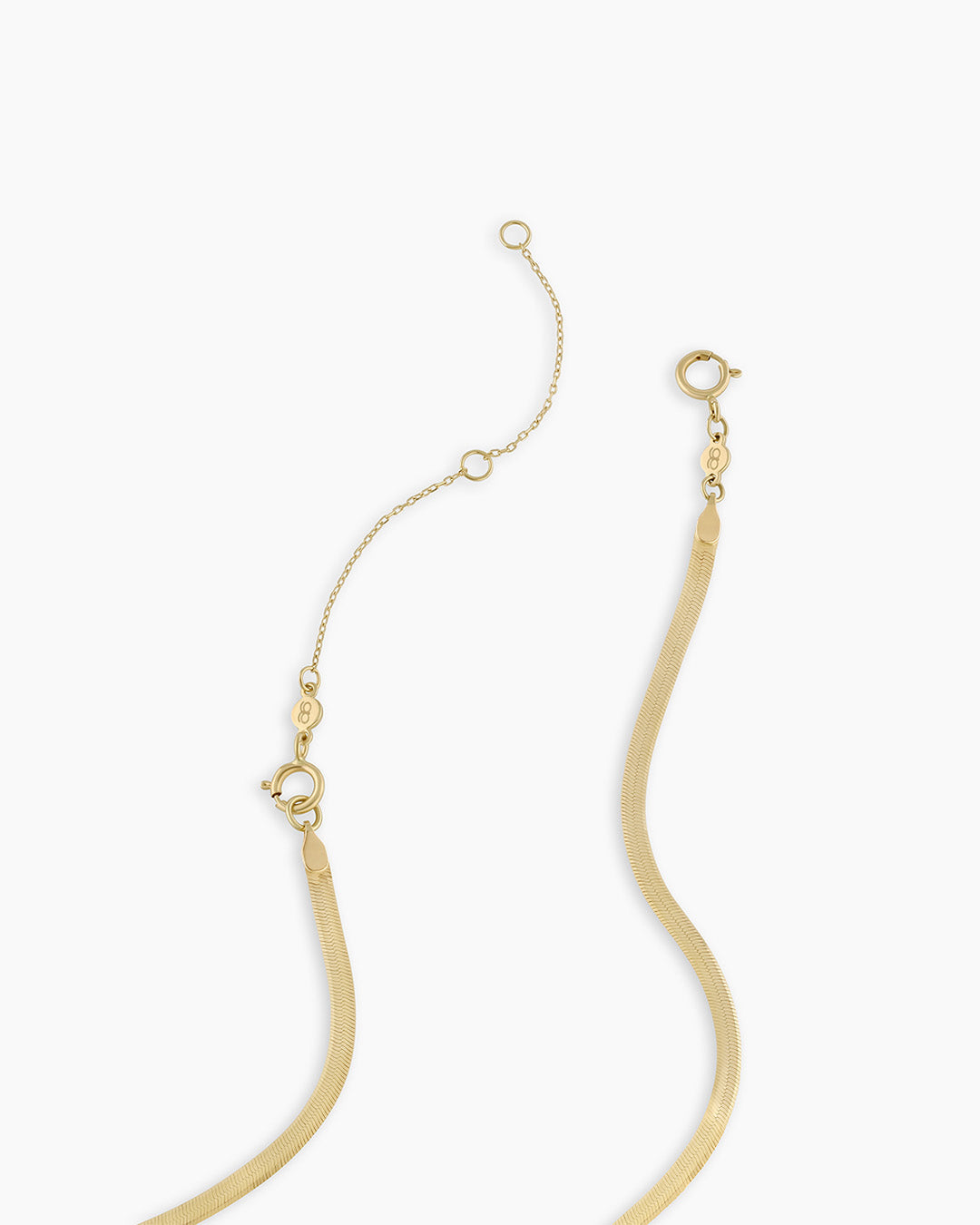 14K Gold Extender Chain - Adjustable Necklace Extender for Jewelry & Pendants | Perfect for Layering, Customizing Length & Gift Giving