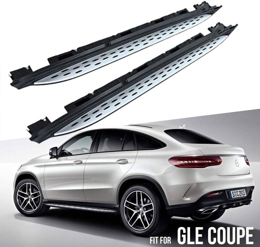 2016-2020 Mercedes Benz C292 GLE Coupe Aluminum Running Boards - Durable Side Steps for Easy Entry & Exit - Perfect for SUVs, Off-Roading & Daily Commute