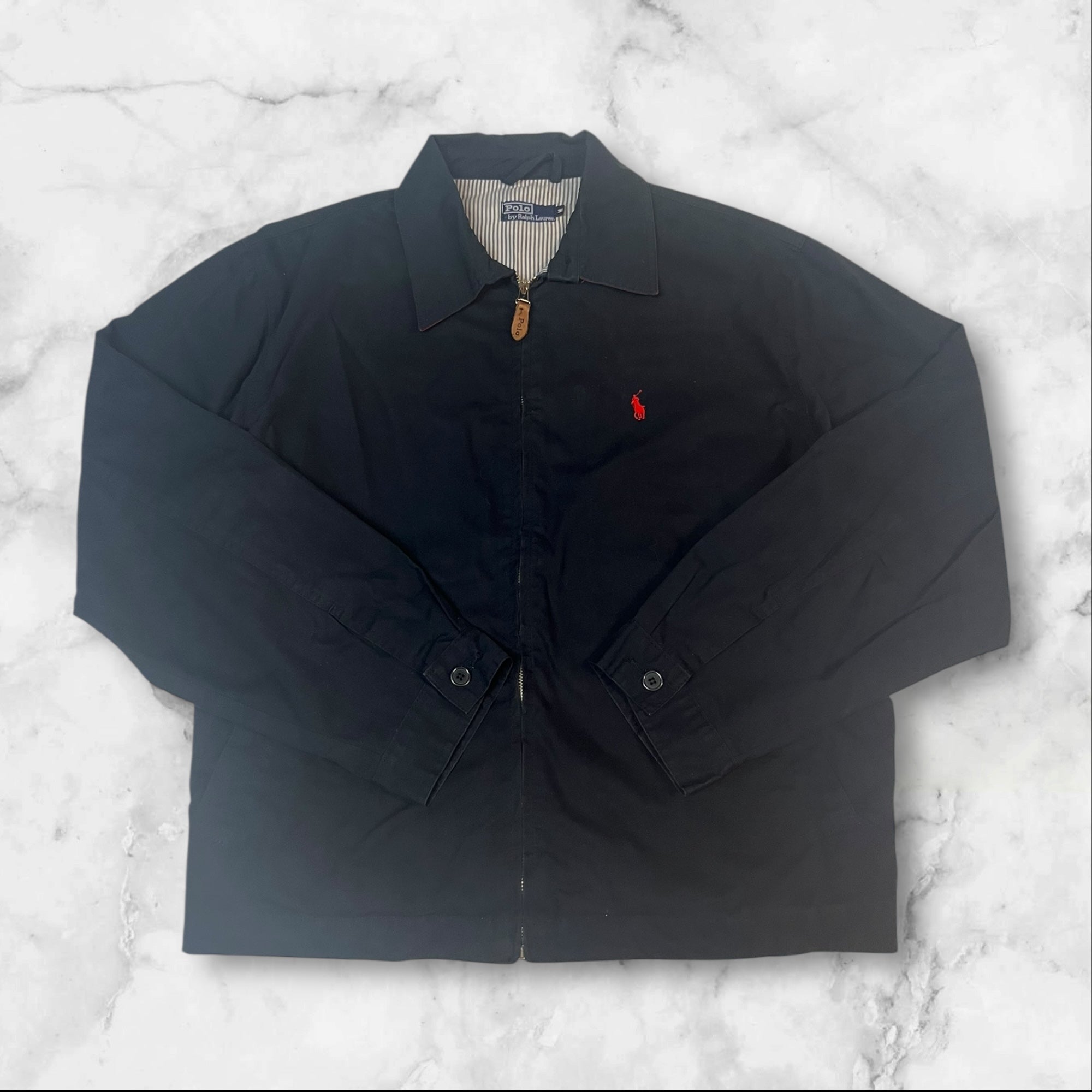Vintage Ralph Lauren Polo Jacket Men's Size M - Classic Cotton Twill Coat for Casual & Smart Outfits | Perfect for Fall, Winter & Outdoor Activities