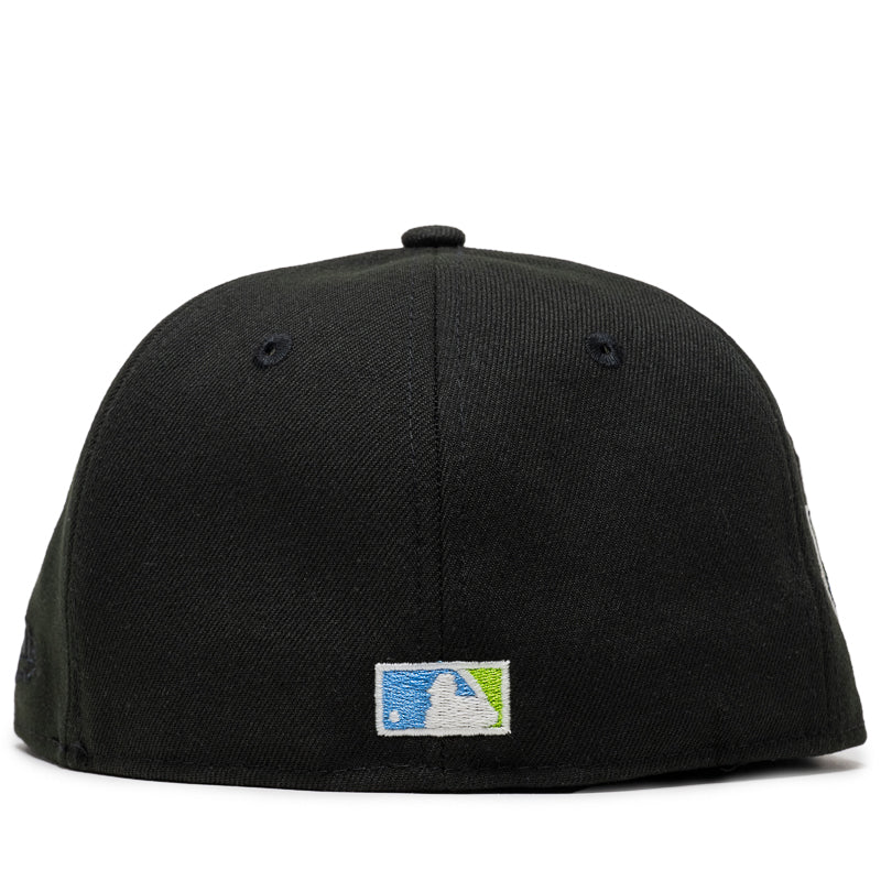 New Era x Politics Los Angeles Dodgers 59FIFTY Fitted Cap - Black Baseball Hat for Men, Official MLB Snapback - Perfect for Games, Streetwear & Sports Fan Collections