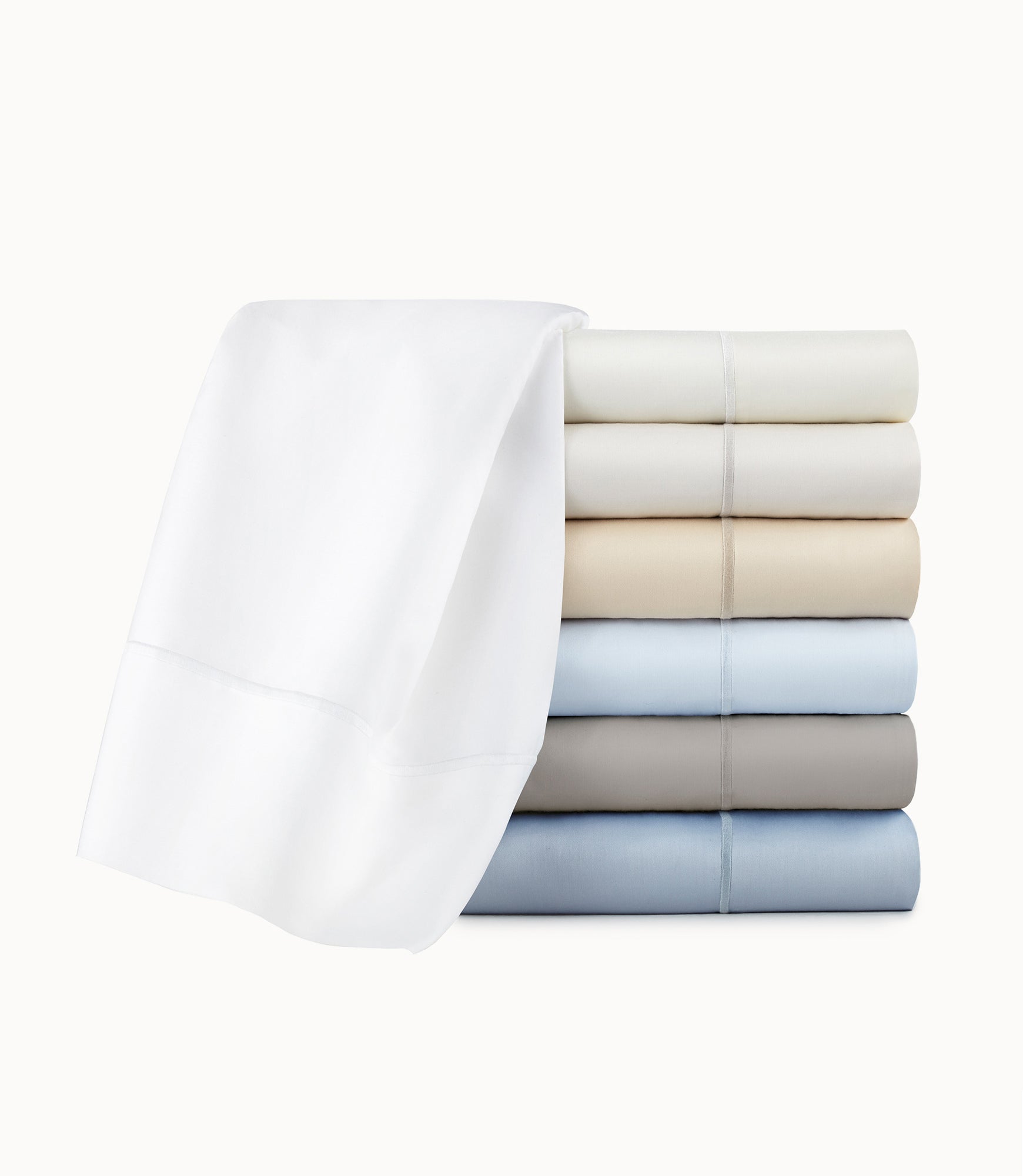 Luxury Soprano Sateen Sheet Set - 100% Cotton 800 Thread Count Bed Sheets - Queen Size 4 Piece Set for Soft & Breathable Sleep - Perfect for Master Bedroom, Guest Room & Hotel Use