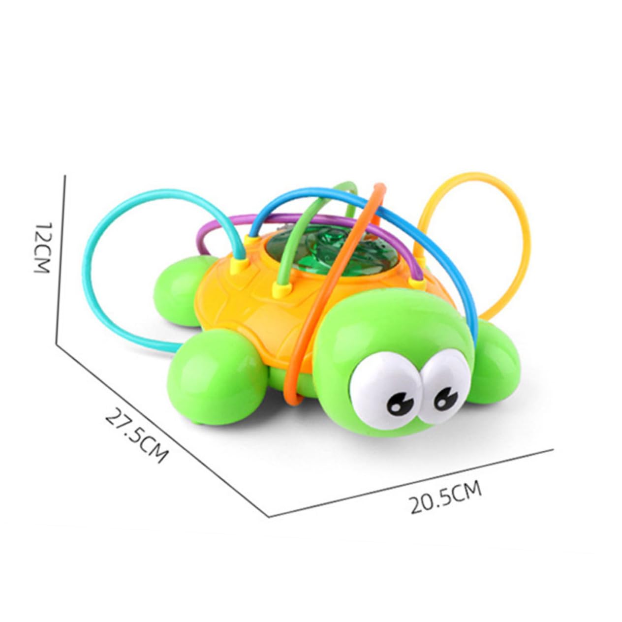 HOOTNEE 1pc Rotating Sprinkler Toy - Fun Water Sprinkler Bath Toy for Kids & Infants - Outdoor & Bathtime Water Play for Toddlers, Pool, Garden, and Backyard Activities