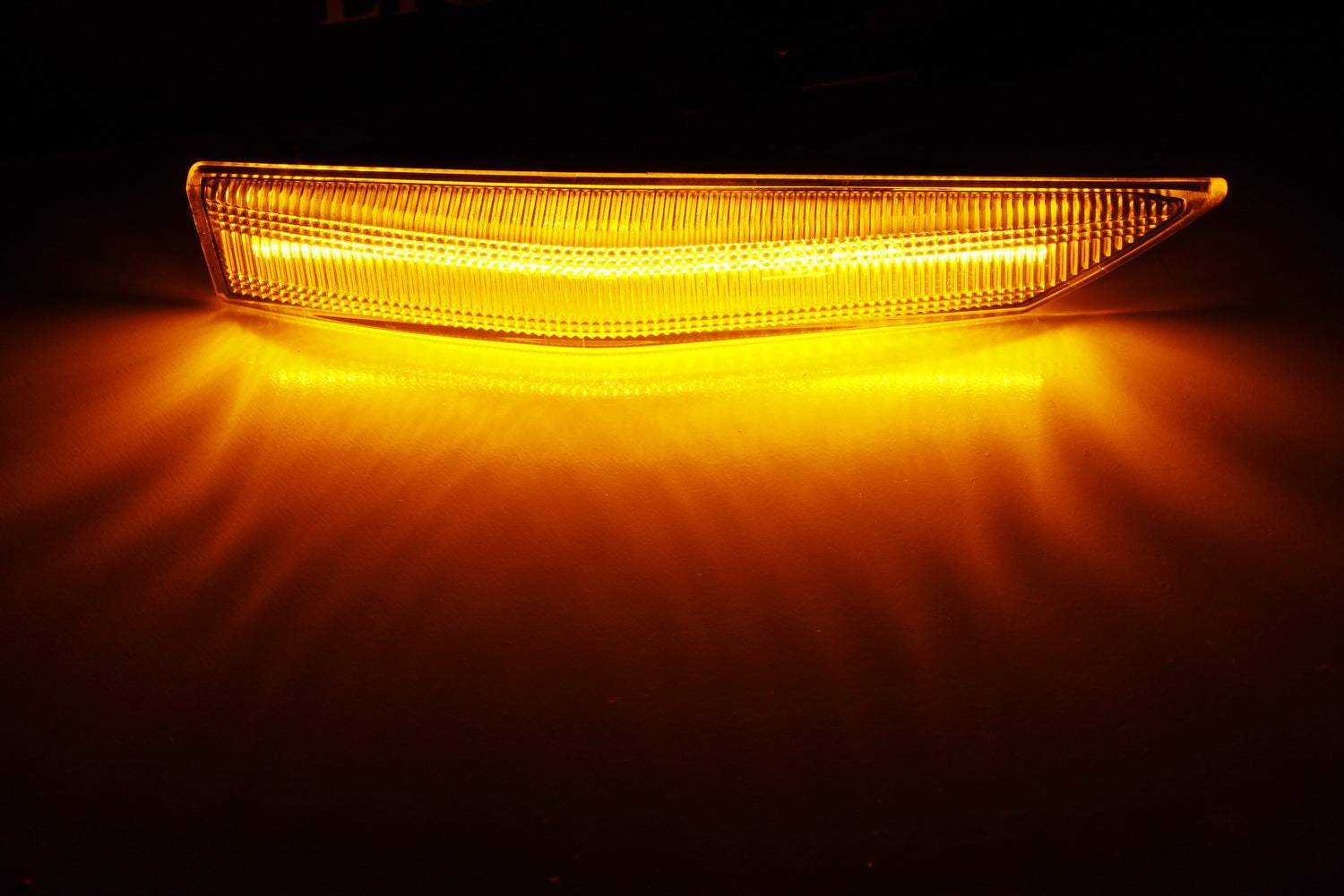 Amber LED Fender Side Marker Lights for 2009-2013 Kia Soul Gen1 - Clear Lens, Waterproof, Easy Installation - Perfect for Night Driving & Car Customization