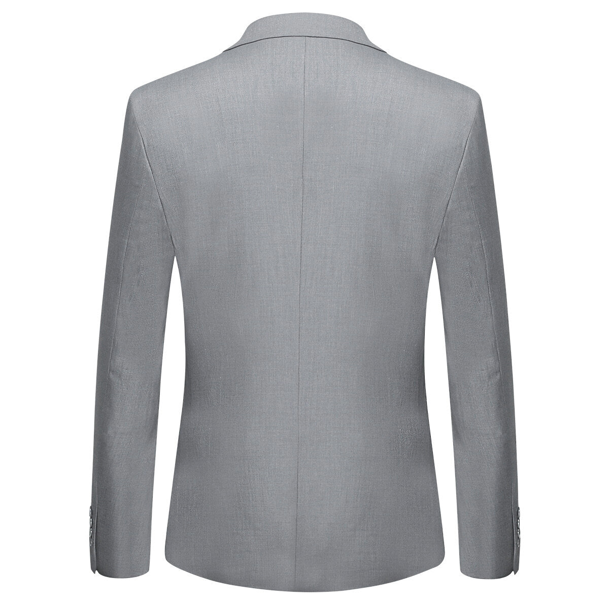 Light Grey Stylish One Button Casual Blazer for Women - Office Wear, Business Attire & Formal Events