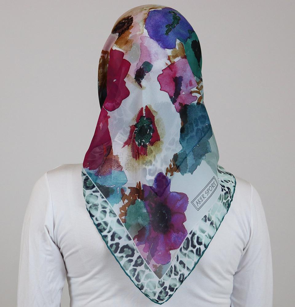Aker 'Angel' Chiffon Hijab Scarf 6823 951 - Lightweight Muslim Headscarf for Women, Breathable Prayer Shawl - Perfect for Daily Wear, Work, and Special Occasions