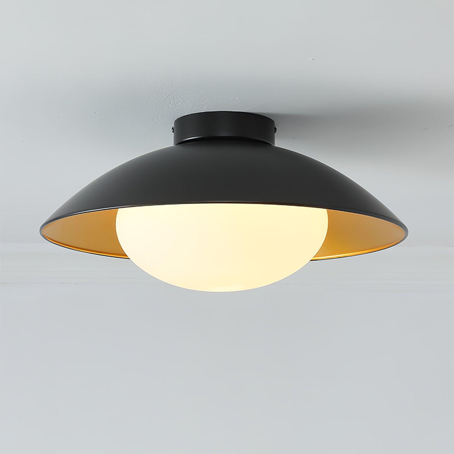 Modern Adrienne Ceiling Lamp - Sleek LED Flush Mount Light Fixture for Living Room, Bedroom & Kitchen | Energy Efficient Indoor Lighting for Home & Office