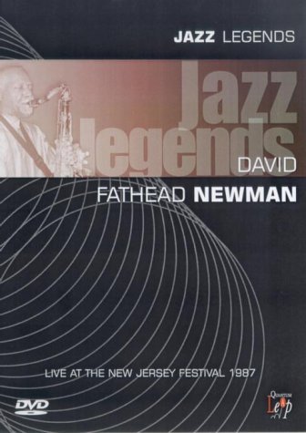 David Fathead Newman - Jazz Legends DVD (1987) | Classic Jazz Music, Saxophone Performances | Perfect for Jazz Lovers & Music Collectors