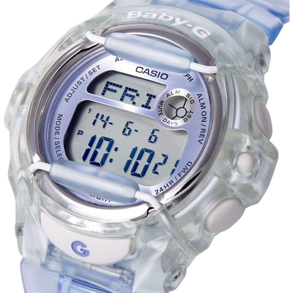 CASIO BABY-G BG-169R-6ER Digital Quartz Purple Resin Women's Watch - Stylish & Durable for Sports, Fitness & Everyday Wear