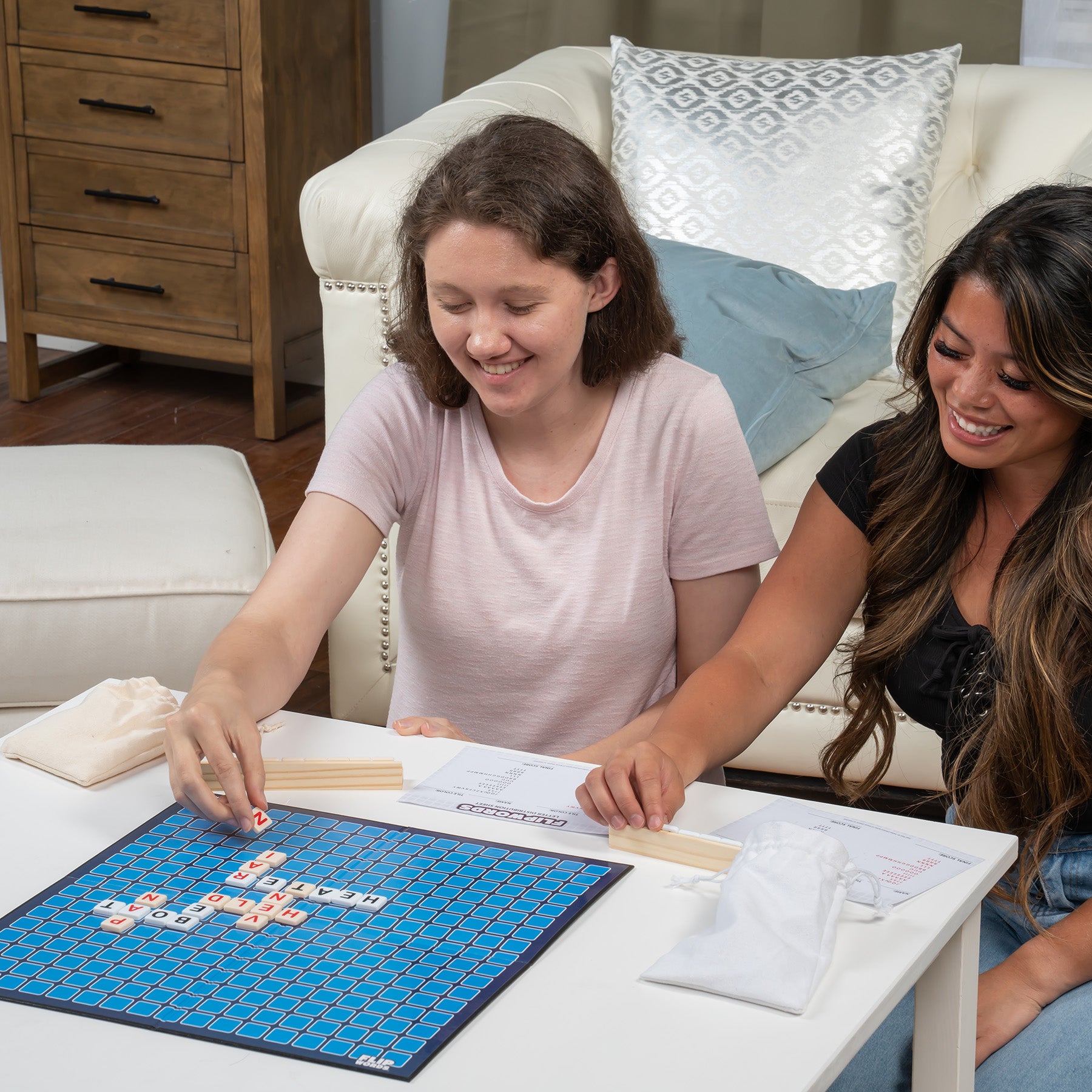 Flip Words Red vs Black Duel Board Game - Fun Word Battle Game for Family Game Night & Party Entertainment - Perfect for Adults & Teens