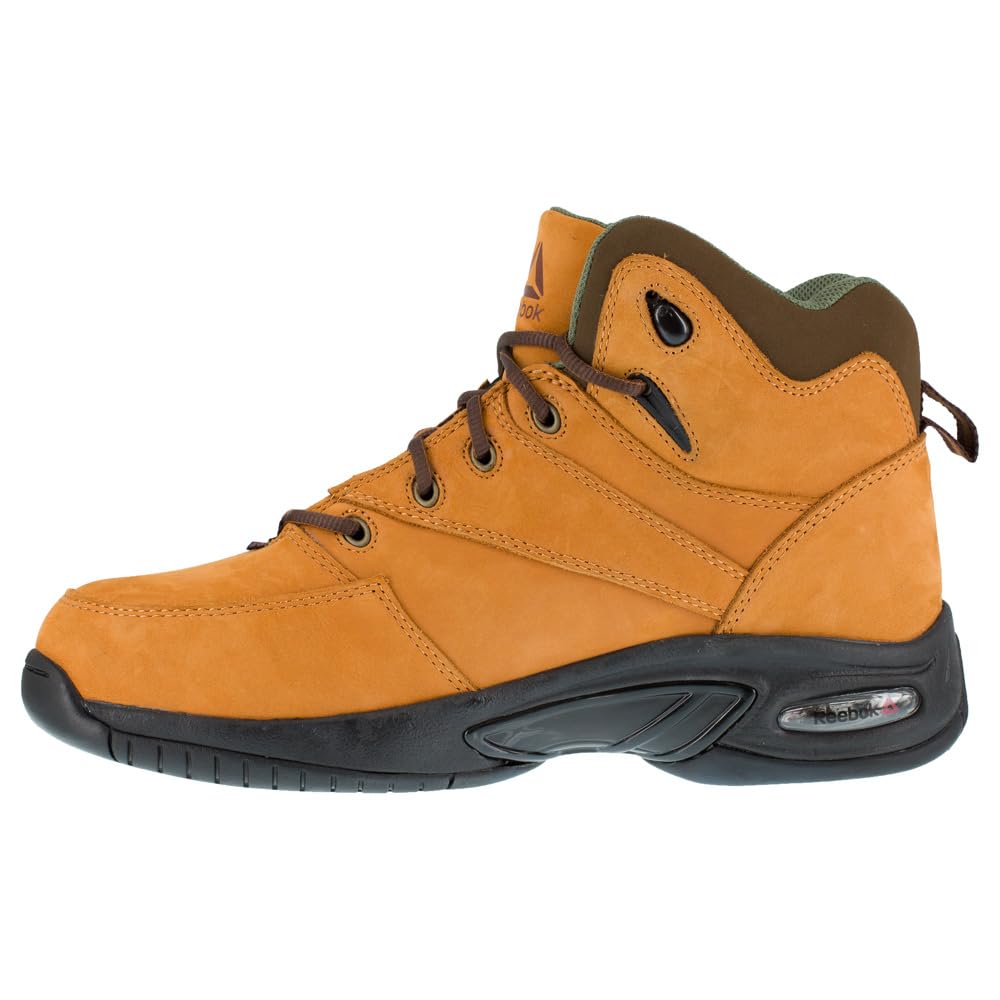 Reebok Men's TYAK Work Boots - Comfort Toe, Golden Tan for Construction & Outdoor Work