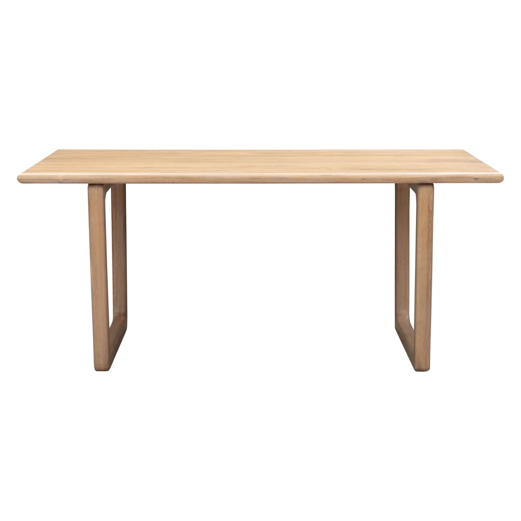 Elixir Dining Table - Solid Biscotti Oak Wood | Modern Farmhouse Style for Kitchen, Dining Room & Outdoor Entertaining