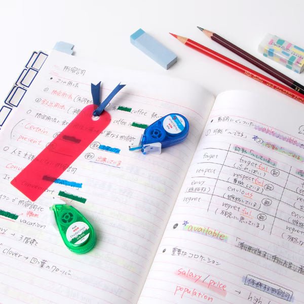 StudyLiner Highlighter Tape for Memorization - Reusable, Removable & Non-Toxic - Perfect for Books, Notes & Bible Study - Ideal for Students & Teachers