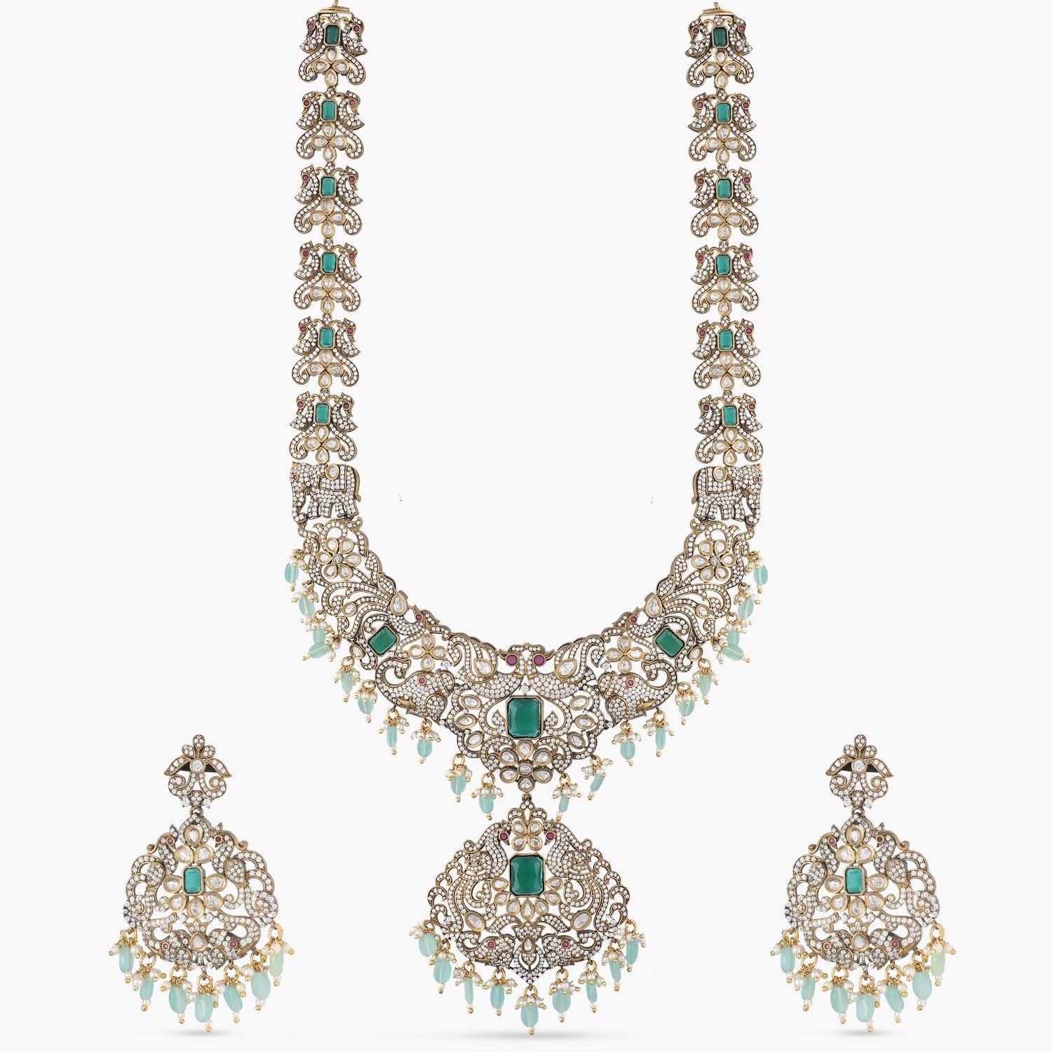 Alma Nakshatra Cubic Zirconia Necklace Set for Women - Elegant CZ Pendant & Chain Jewelry Gift for Birthday, Anniversary, Wedding & Special Occasions