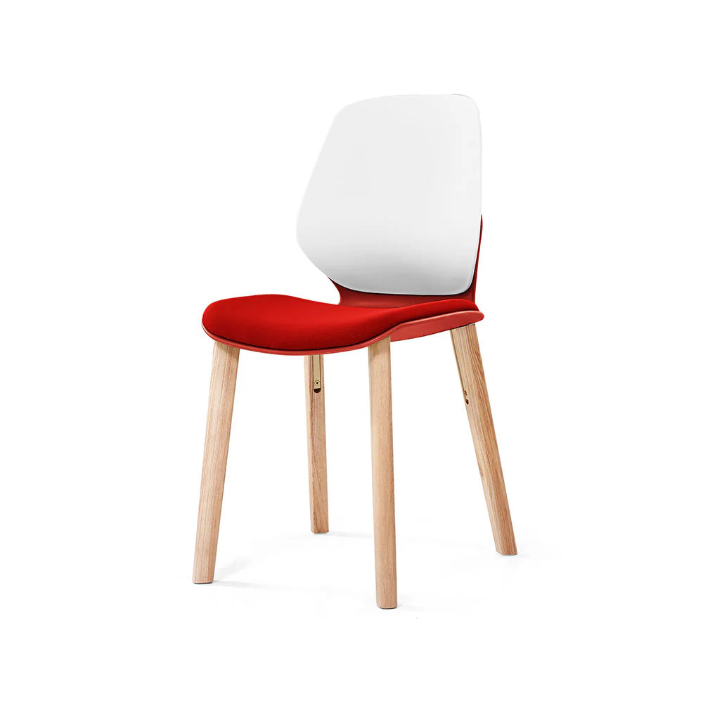 KALEIDO TIMBER 4 Leg Wooden Chair - Solid Wood Dining Chair for Kitchen, Restaurant & Home Decor