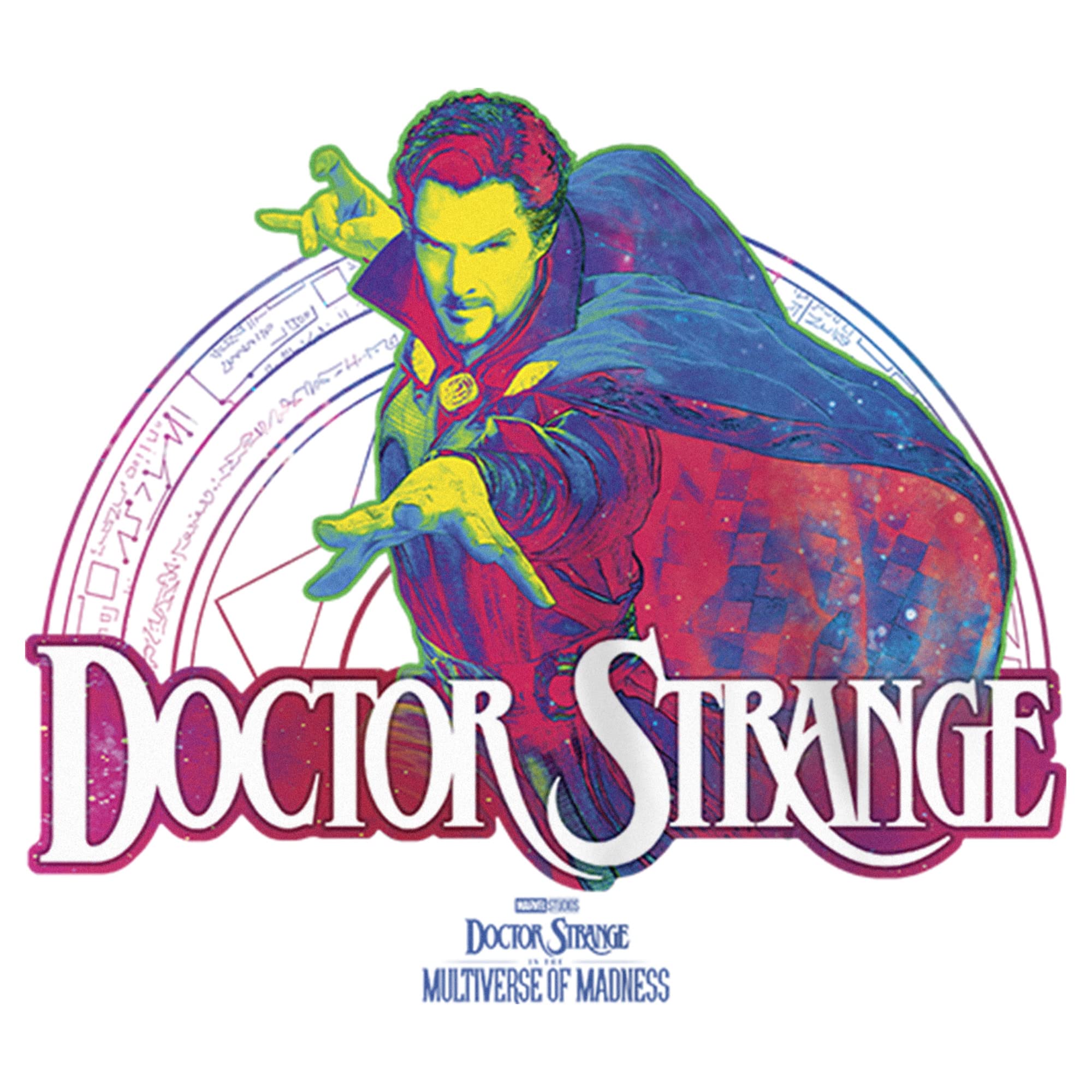 Marvel Girl's Doc Neon Graphic T-Shirt - Stylish Superhero Tee for Women & Girls | Perfect for Cosplay, Comic Con & Casual Wear