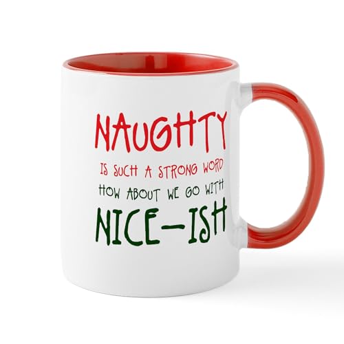White/Red Inside - Nice Ish Mugs