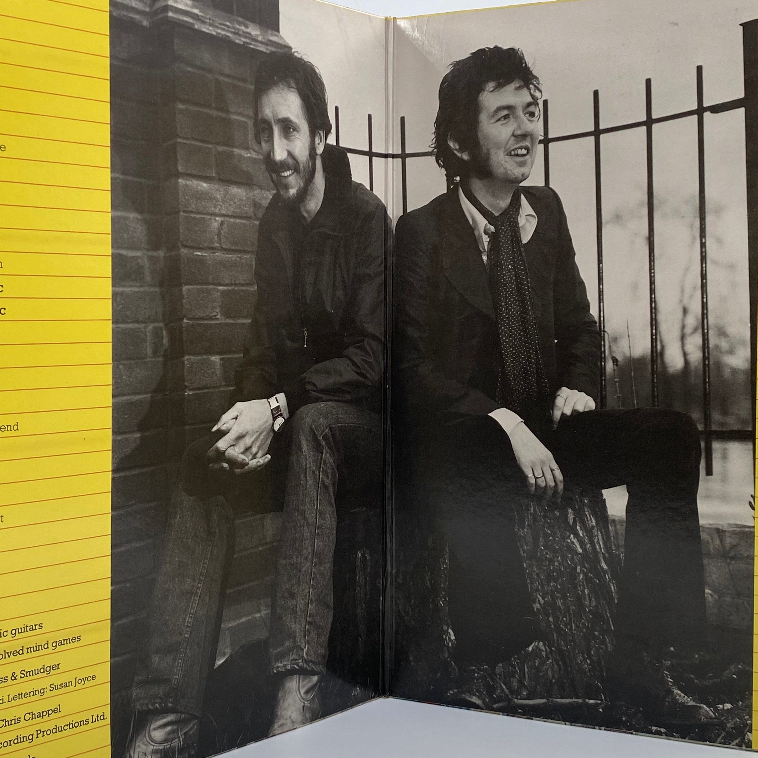 Ronnie Lane & Pete Townshend: Legendary British Rock Duo - Perfect for Music Lovers & Classic Rock Collectors
