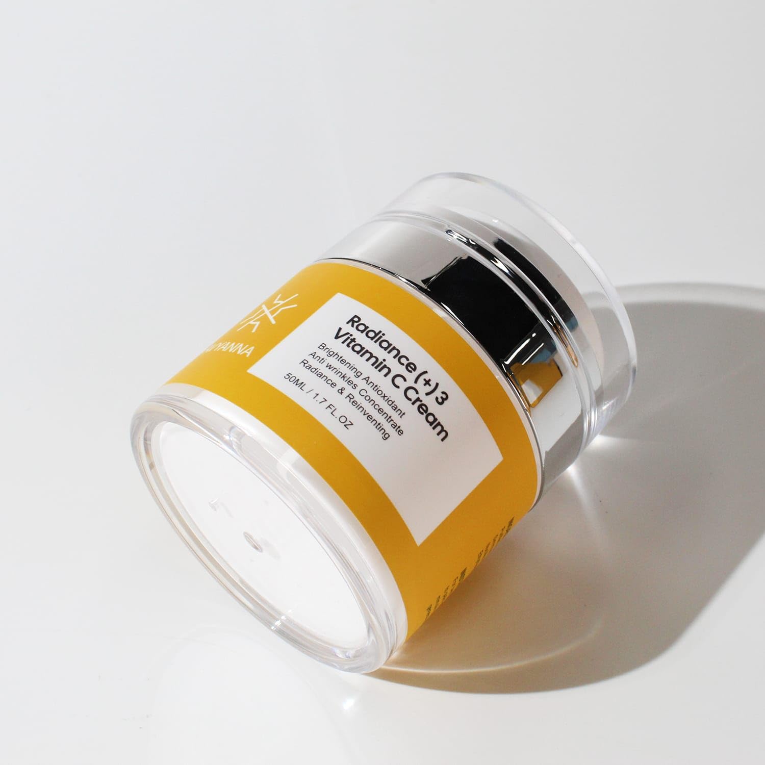 AVYANNA 10% Vitamin C Face Cream for Brightening & Anti-Aging - Collagen Boosting Serum with Ascorbic Acid to Fight Free Radicals & Reveal Youthful Skin - Perfect for Daily Skincare Routine & Dark Spot Treatment