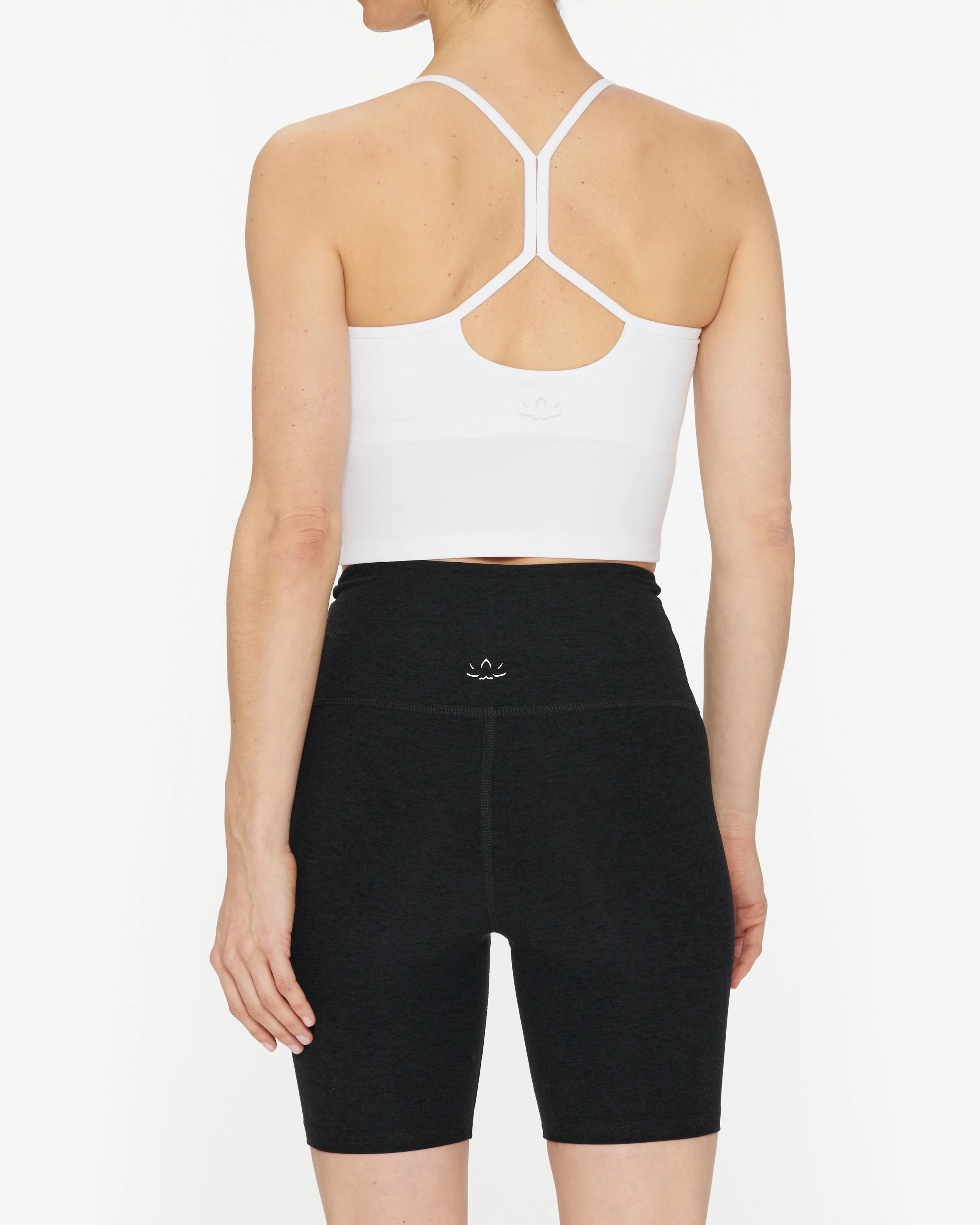 Beyond Yoga Spacedye Slim Racerback Cropped Tank Top for Women - Soft Workout & Yoga Shirt - Gym, Running, Lounge Wear