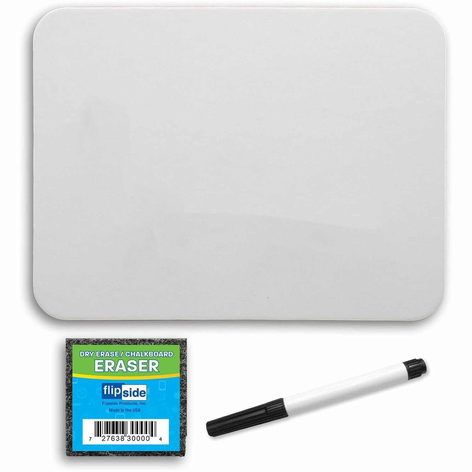 Flipside 21004 Dry-Erase Board 9x12 Inches - 12 Pack White Whiteboard for Office, Classroom & Home - Perfect for Notes, Reminders & Presentations
