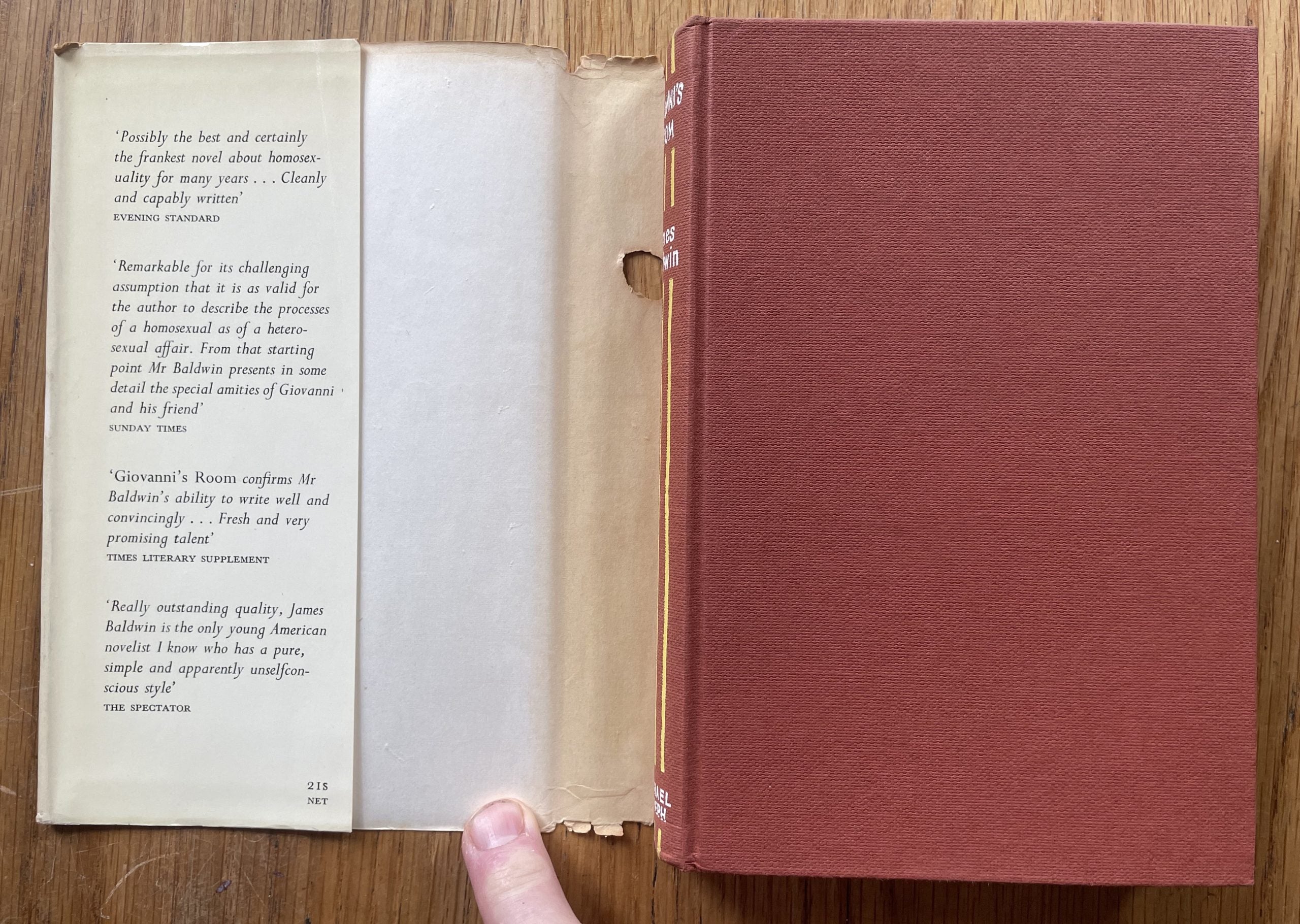 Giovanni's Room by James Baldwin - Classic LGBTQ+ Novel for Book Clubs & Literature Lovers | Perfect for Pride Month Reading & Literary Discussions