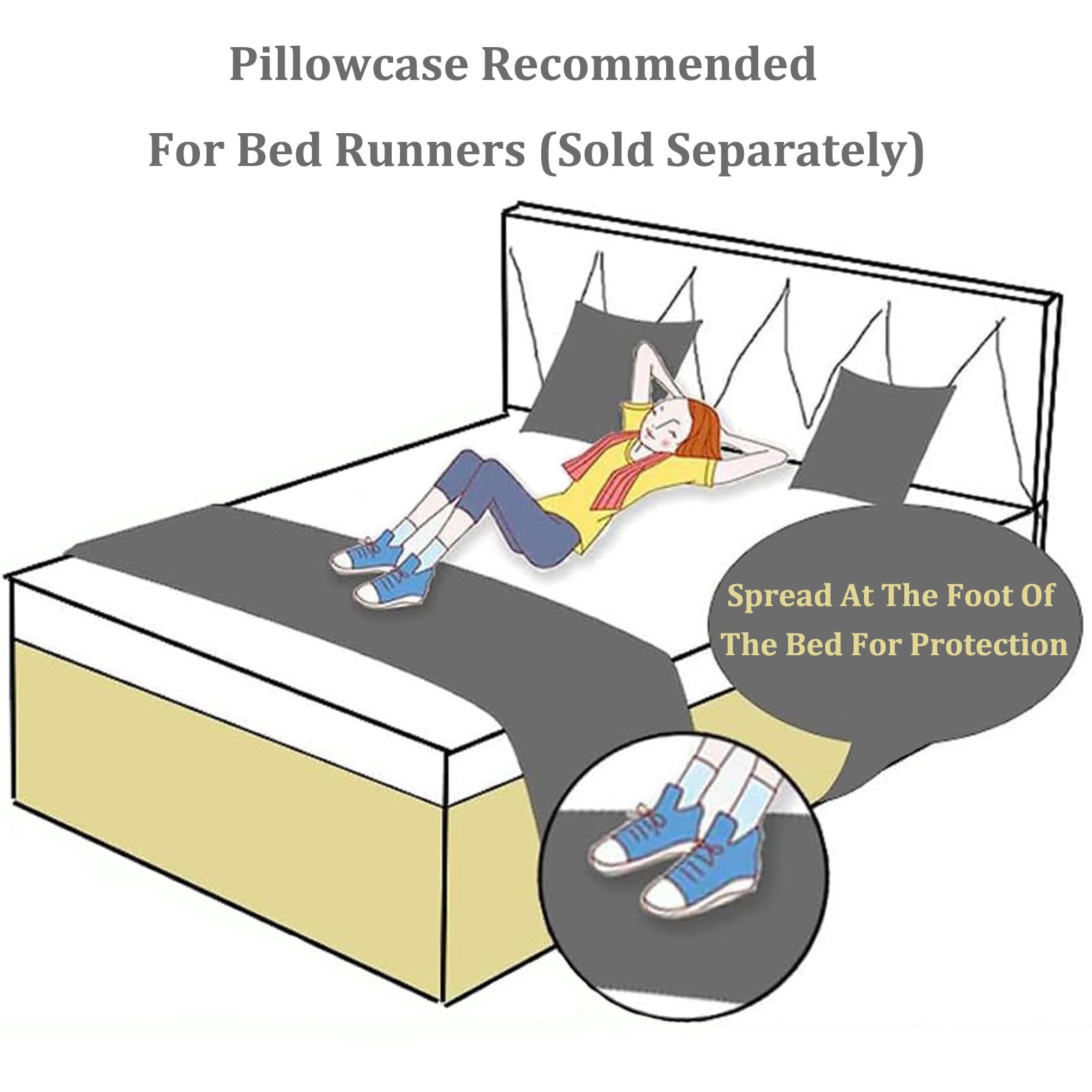 Luxury Patchwork Bed Runner - Premium King Size Bed Throw (180x50cm) for Hotel Decor, Foot of Bed & Home Styling - Elegant Bed Scarf for Master Bedroom & Guest Room