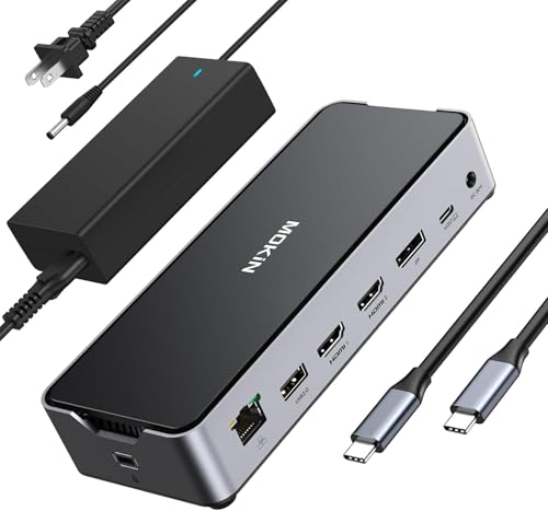 15 en 1 (2 HDMI + DP)