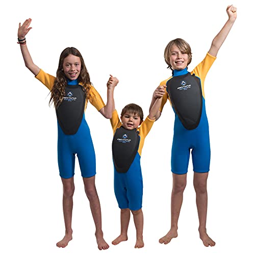 Best Kids Spring Wetsuit for Swimming & Surfing - Airtime Watertime Floater - Perfect for Beach, Pool & Water Sports Activities