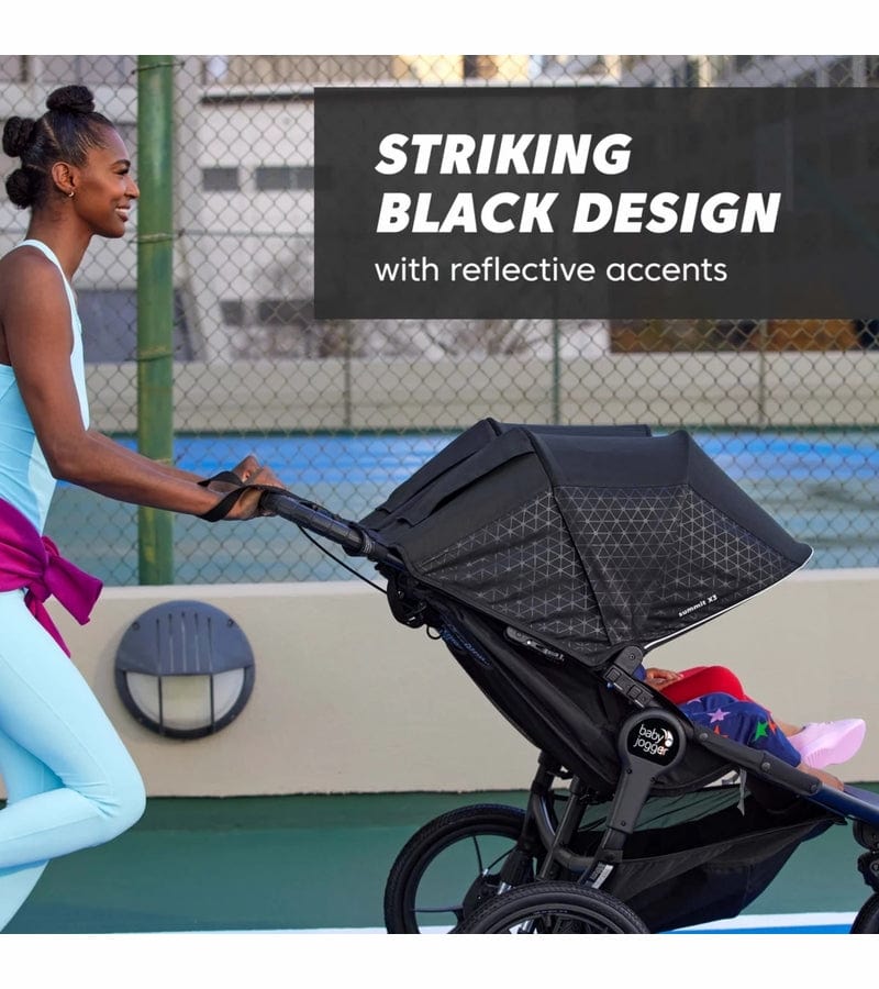 Baby Jogger Summit X3 Double Stroller - All-Terrain Jogging Stroller for Twins & Siblings - Perfect for Running, Hiking & Outdoor Adventures