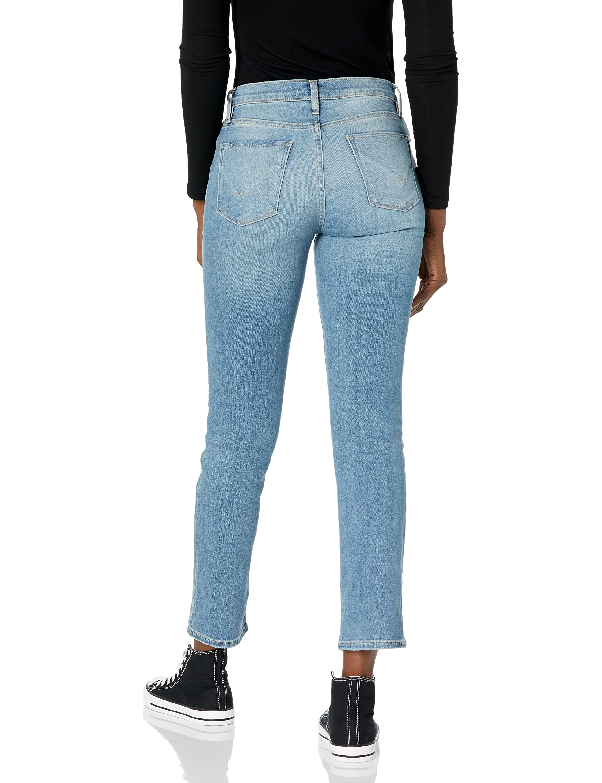 Hudson Jeans Women's Barbara High Waist Bootcut Jean - Classic Denim Pants for Casual & Office Wear | Flattering Fit for Day & Night Outfits