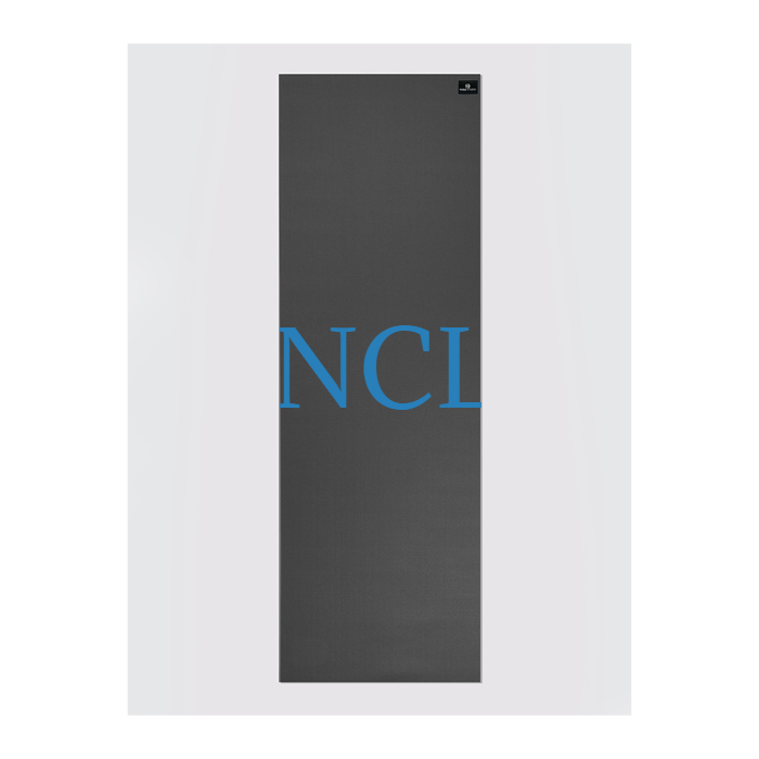 Custom Personalized Yoga Mat 6mm Thick with Unique Design - Graphite Grey for Home Workouts, Studio Practice & Meditation