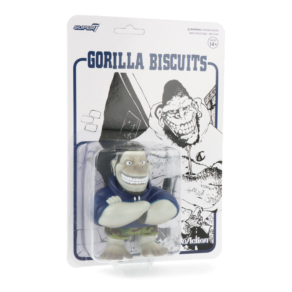 Gorilla Biscuits Punk Rock Band ReAction Figure – Collectible Music Memorabilia for Fans & Punk Enthusiasts | Perfect for Display, Gifts & Music Themed Decor
