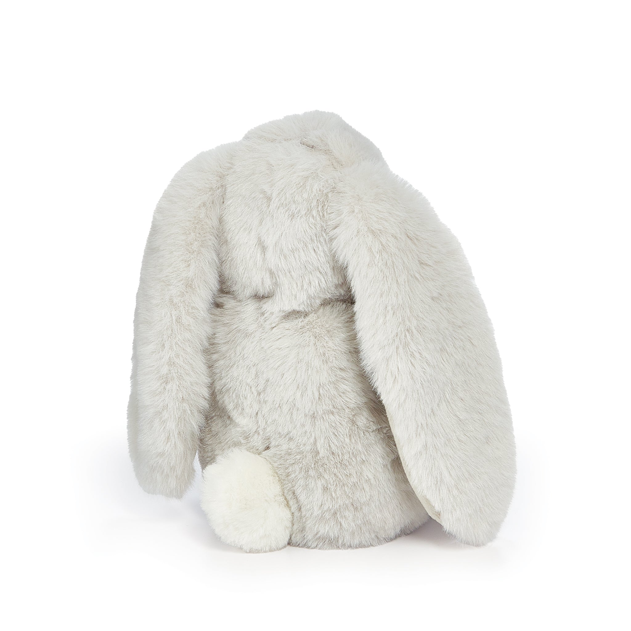 Tiny Nibble 8 Bunny Gray Plush Toy - Soft Stuffed Animal for Kids' Bedroom Decor, Nursery Gift & Cuddling Companion