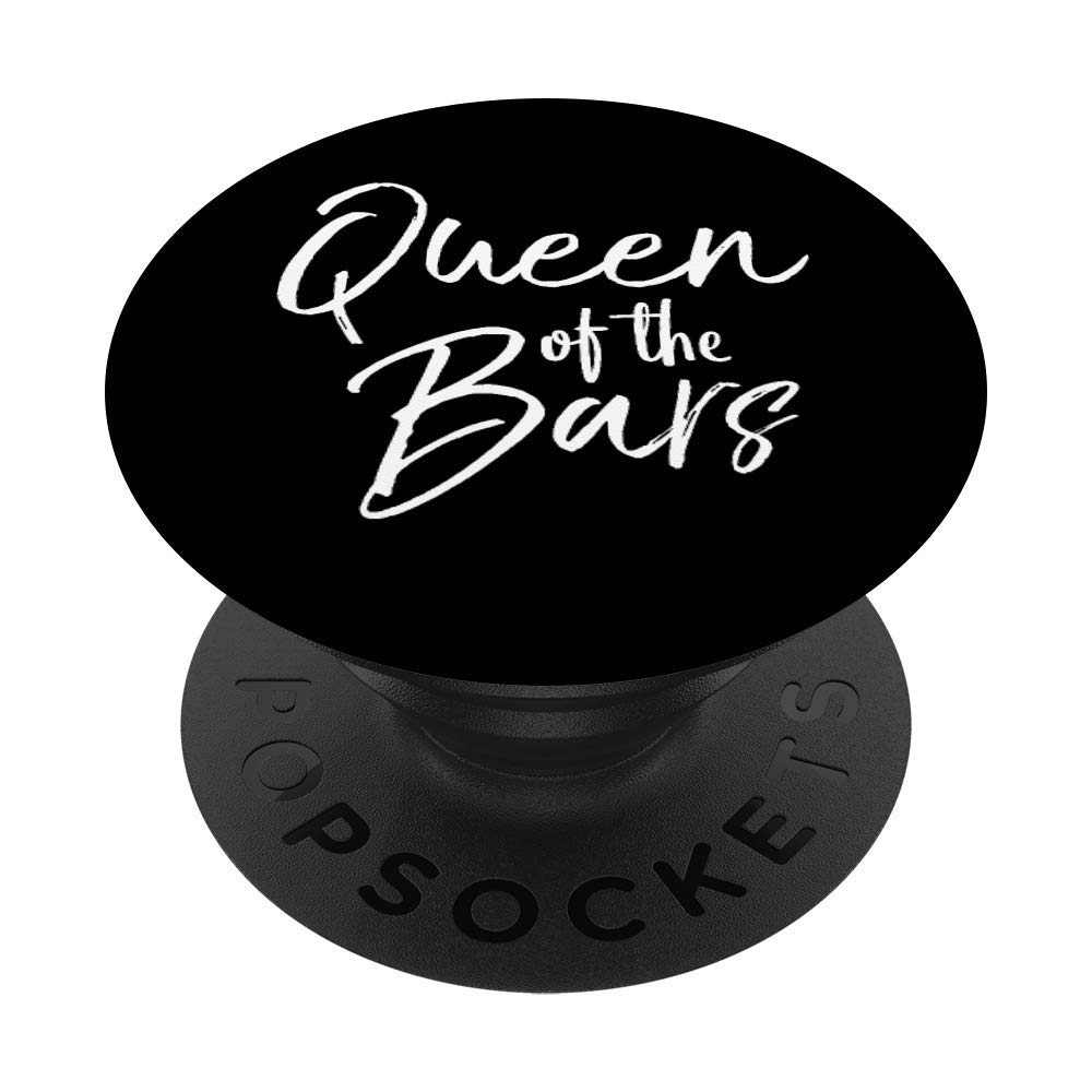 Gymnast Queen PopSockets PopGrip - Swappable Phone Grip for iPhone & Android - Perfect Gymnastics Gift for Bars Queen & Athletes - Ideal for Competitions, Training & Everyday Use