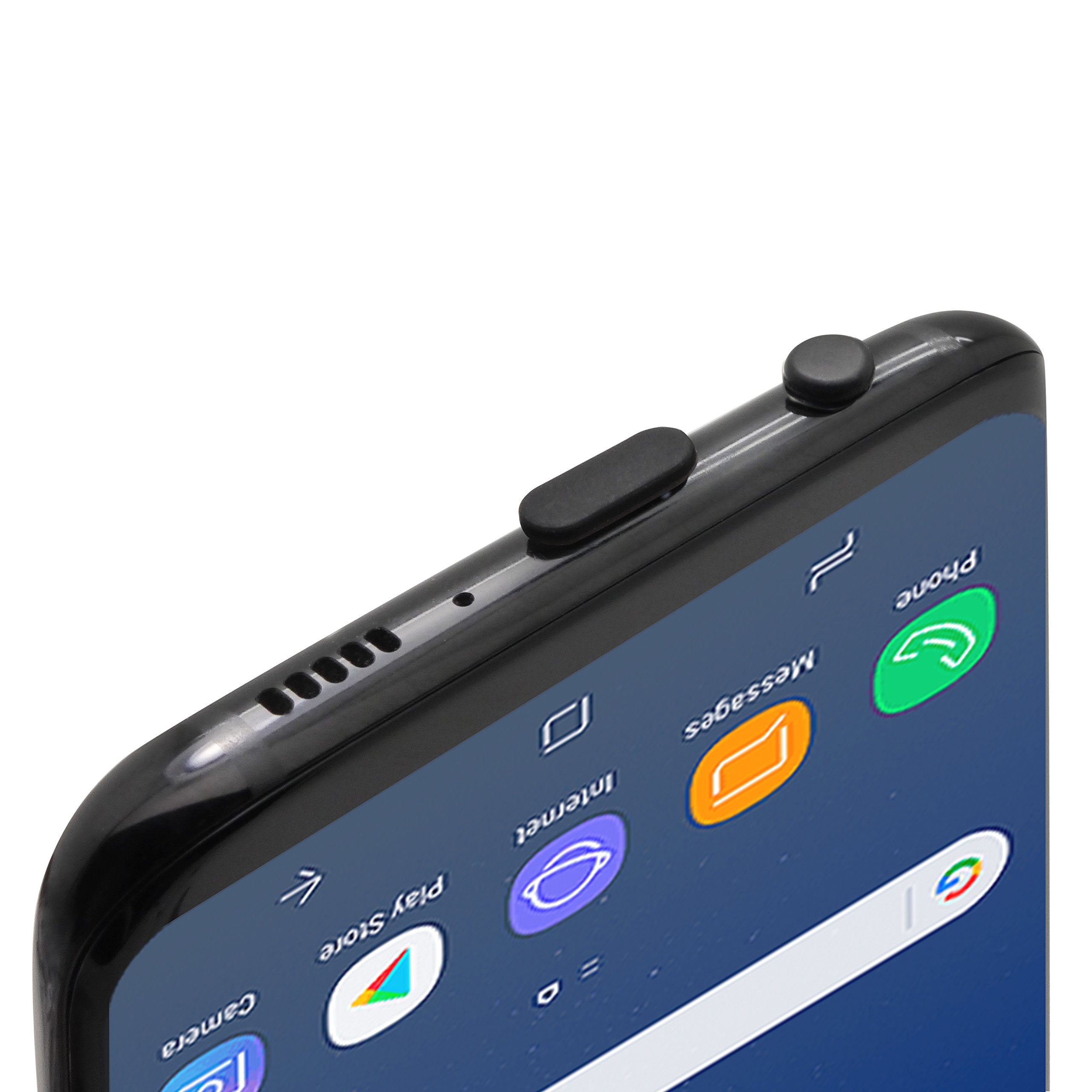 USB C Dust Plugs & Headphone Jack Protectors for iPhone 16/15, Samsung - with Cleaning Brush | Perfect for Travel & Daily Protection