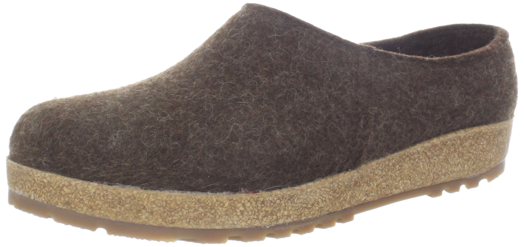 Haflinger Women's GZH Wool Slippers - Cozy Indoor & Outdoor House Shoes for Comfort and Warmth - Perfect for Relaxing at Home, Lounging, and Running Errands