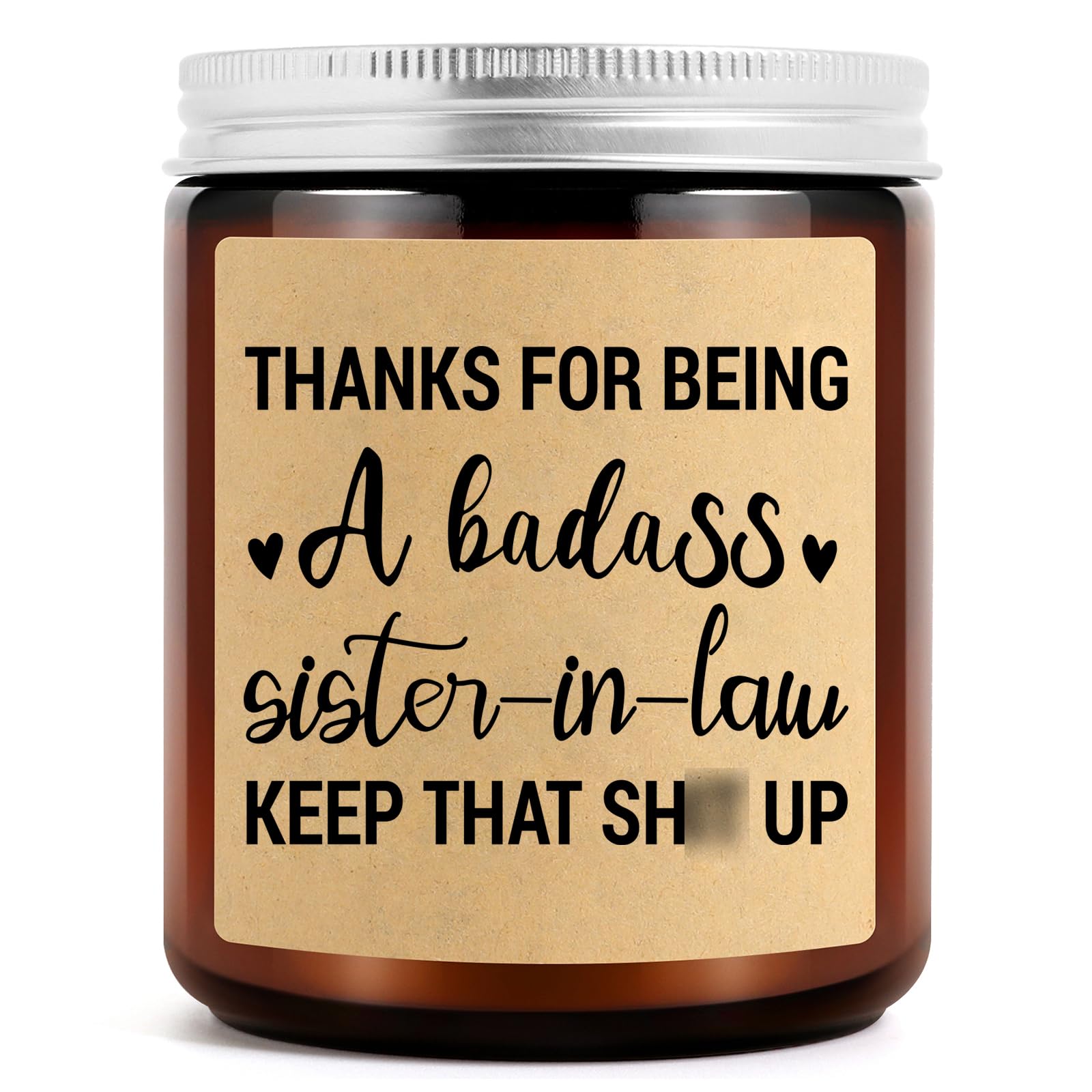 Thoughtful Sister-in-Law Gifts for Birthday, Engagement, Wedding & Mother's Day - Unique Present for Women, Friends & Besties (Brown) - Perfect for Special Occasions & Heartfelt Celebrations