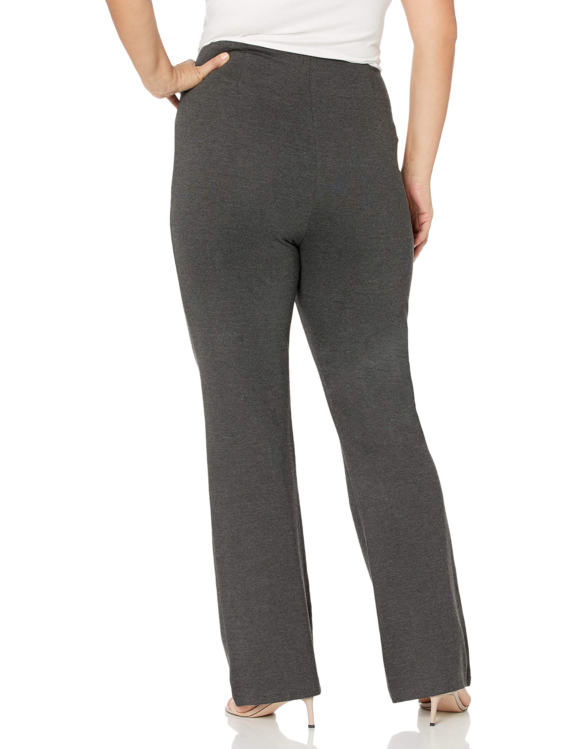 Lyssé Women's Elysse Wide Leg Plus Size Pants - Comfortable High Waisted Flowy Trousers for Work, Casual & Vacation Outfits