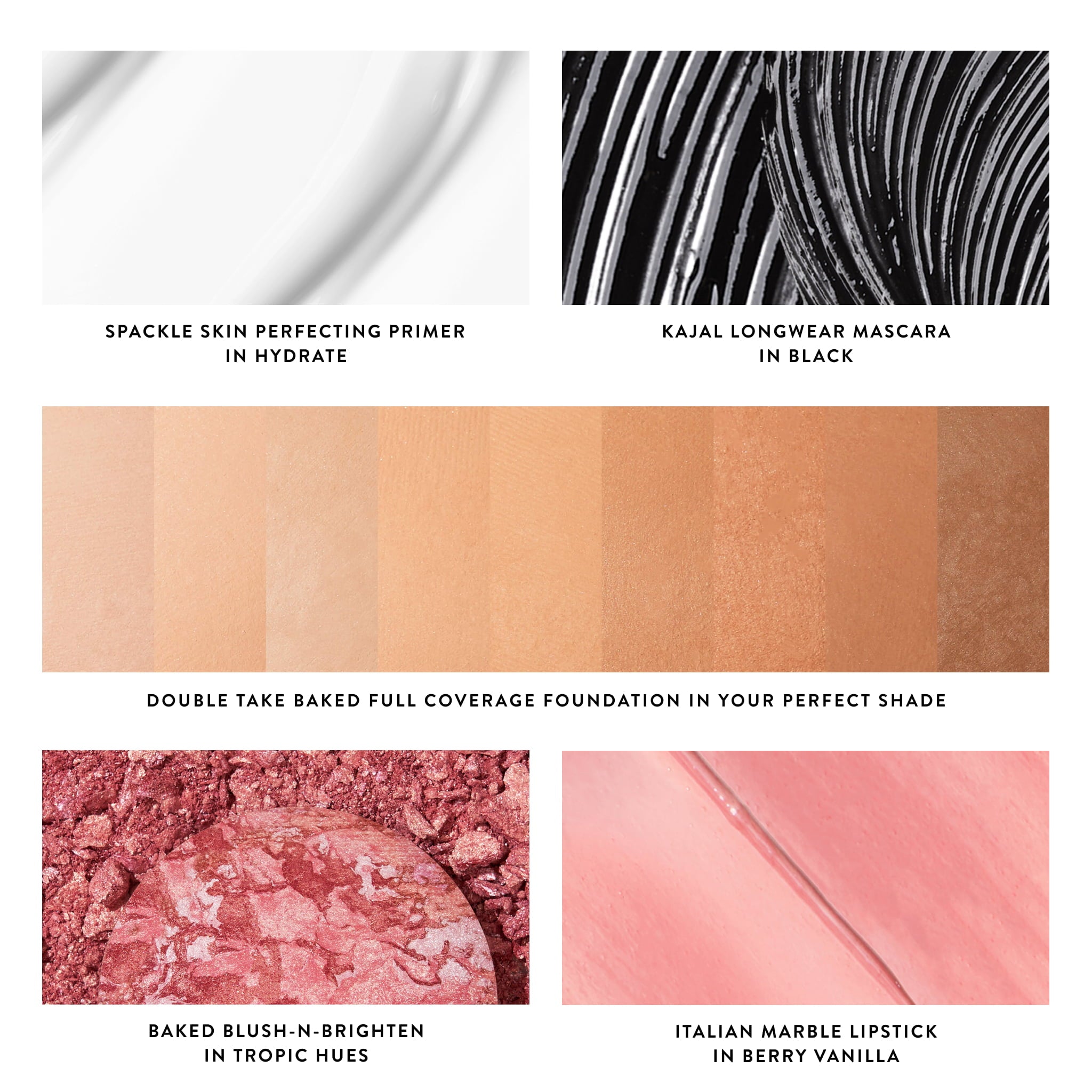 Cult Classics Full Coverage Makeup Kit - Flawless Foundation, Concealer & Powder Set for All-Day Wear | Perfect for Everyday Glam & Special Occasions