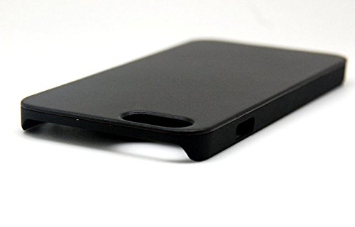 Premium Real Wood iPhone 6/6s Plus Case - Handcrafted Black Wood Cover with Feather Laser Engraving | Slim Protective Case for Everyday Use & Business Meetings