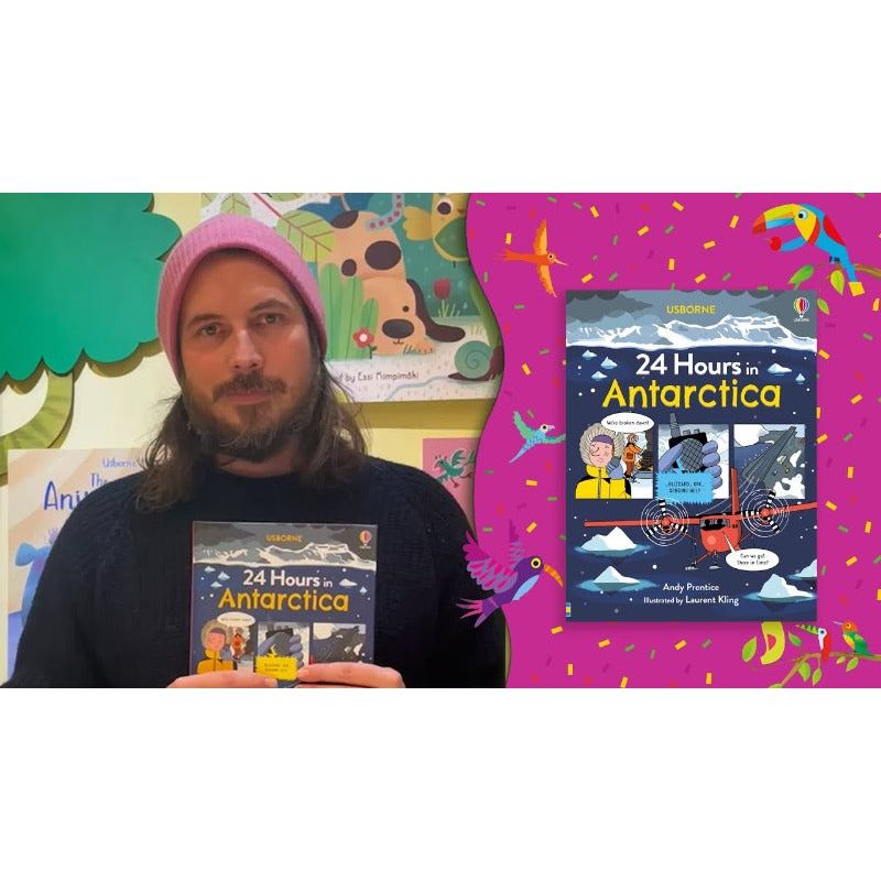 24 Hours in Antarctica by Andy Prentice - A Captivating Adventure Book for Kids & Adults - Perfect for Bedtime Stories & Classroom Reading