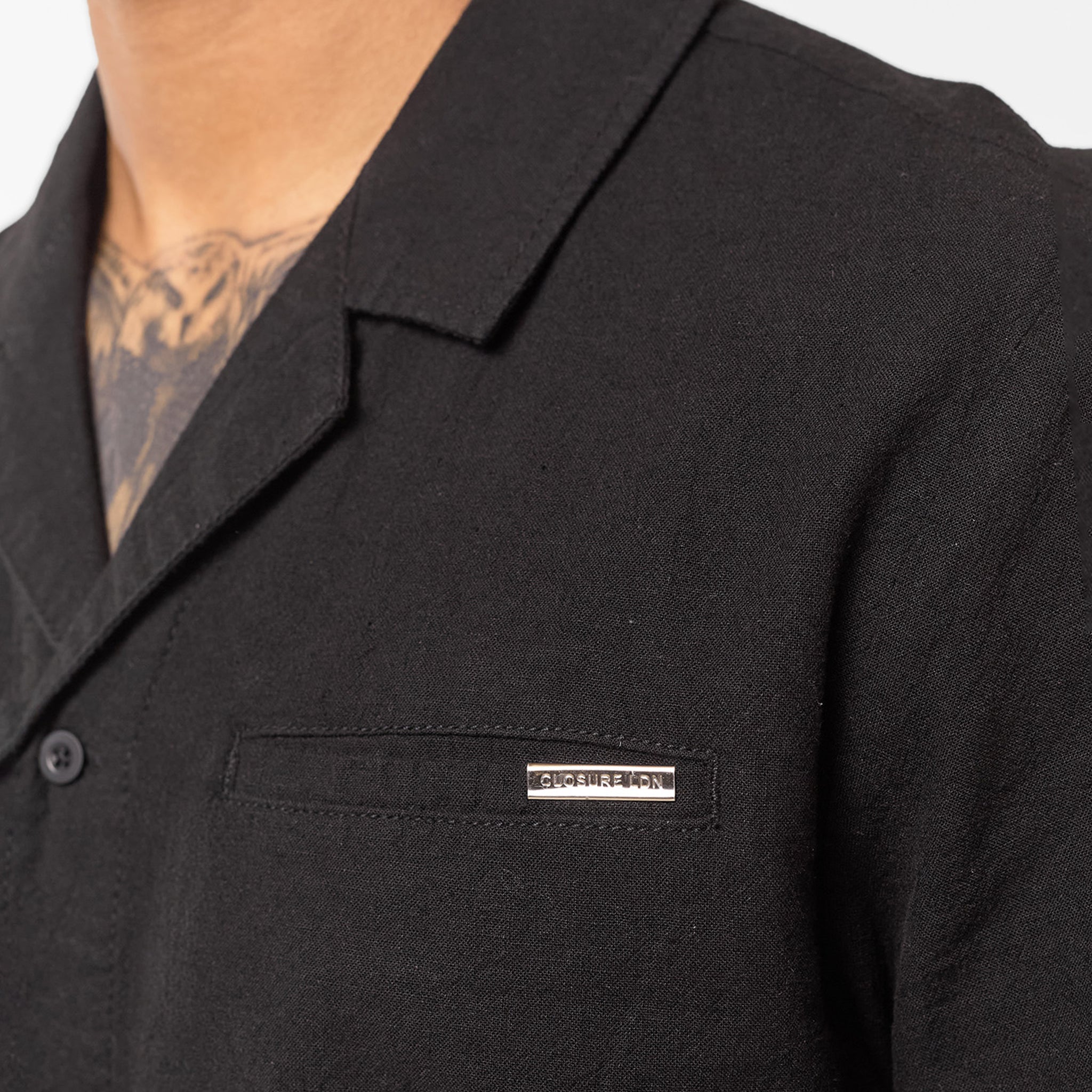 Premium Black Linen Twinset for Women - Soft & Breathable Summer Outfit for Casual Wear, Office, and Travel