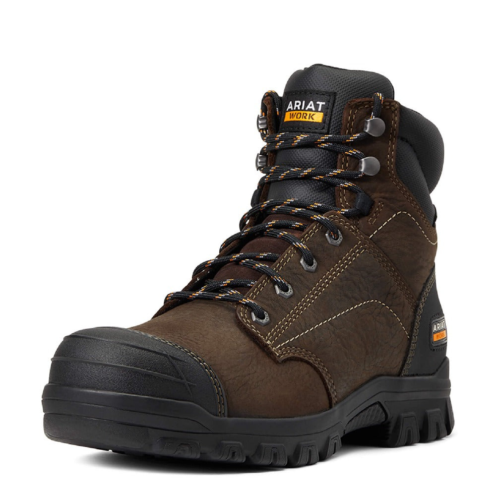 Ariat Men's Treadfast Waterproof Steel Toe Work Boots - Durable Safety Shoes for Construction, Warehouse & Outdoor Work