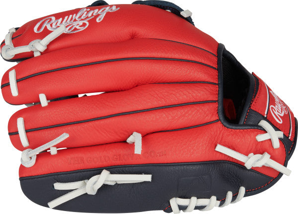 Rawlings Select Pro Lite Ronald Acuña Jr. Youth Baseball Glove 11.5 Inch - Premium Leather Mitt for Kids & Teens - Perfect for Little League, Training & Game Day Performance