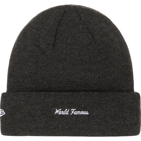 Supreme New Era FW21 Box Logo Beanie - Navy Blue Winter Hat for Men & Women - Perfect for Cold Weather, Streetwear Fashion & Outdoor Activities