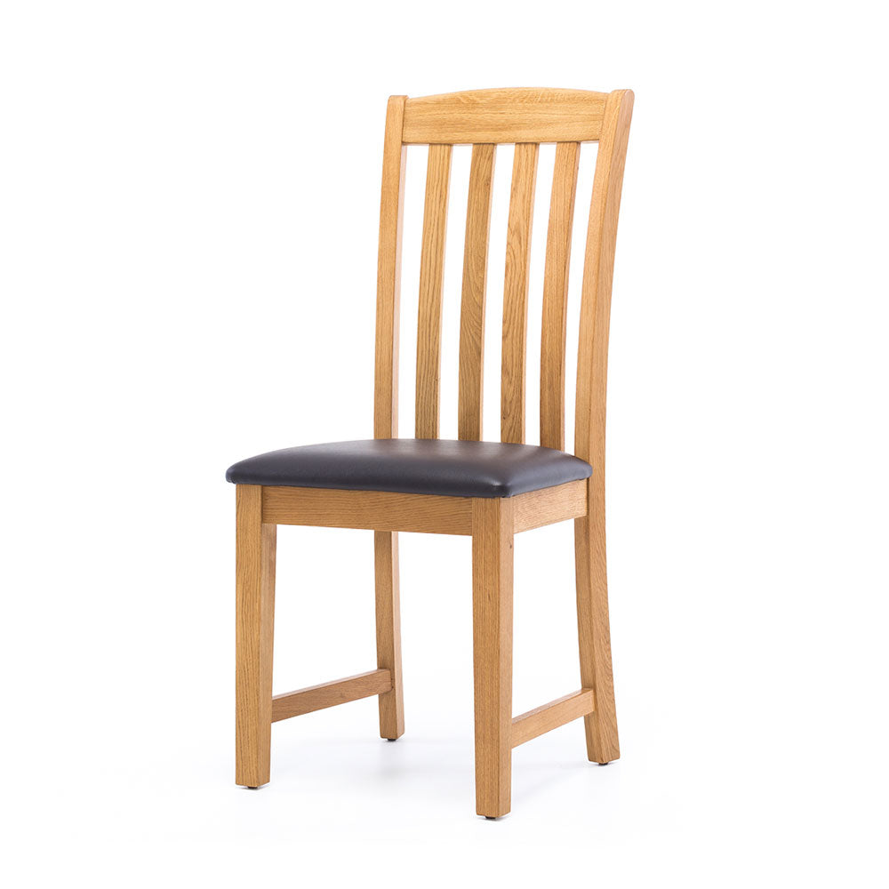 Premium Richmond Dining Chair - Modern Wooden Kitchen Chair with Upholstered Seat - Perfect for Dining Room, Kitchen, and Home Decor